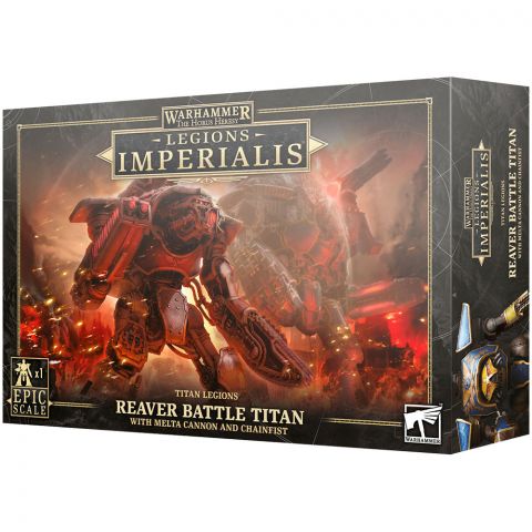 Legions Imperialis: Reaver Battle Titan with Melta Cannon and Chainfist