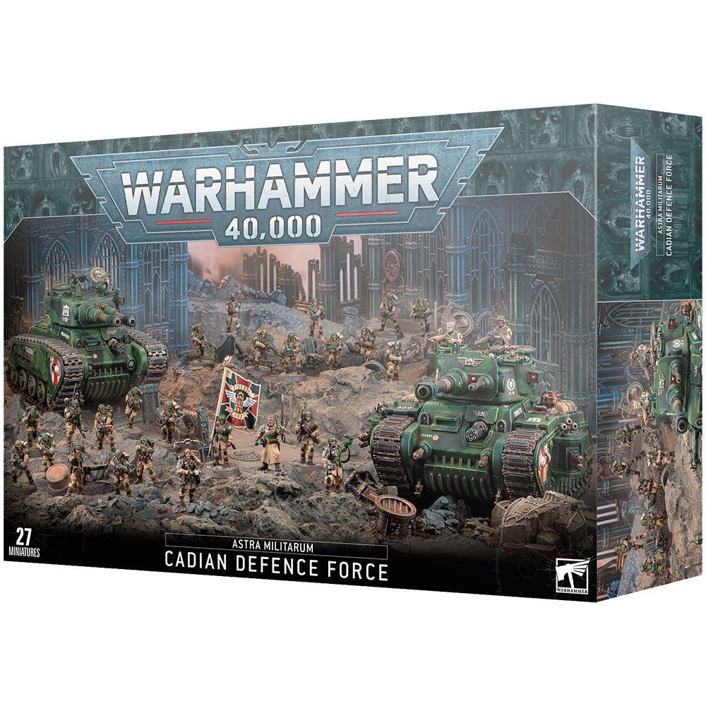 Набор миниатюр Warhammer Games Workshop Astra Militarum: Cadian Defence Force 47-42