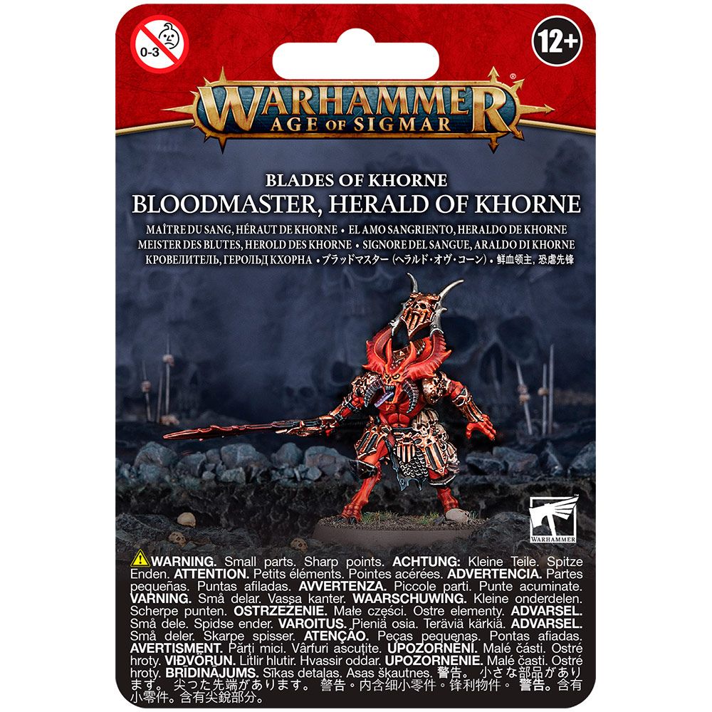 Набор миниатюр Warhammer Games Workshop Blades of Khorne: Bloodmaster, Herald of Khorne 97-62 - фото 1