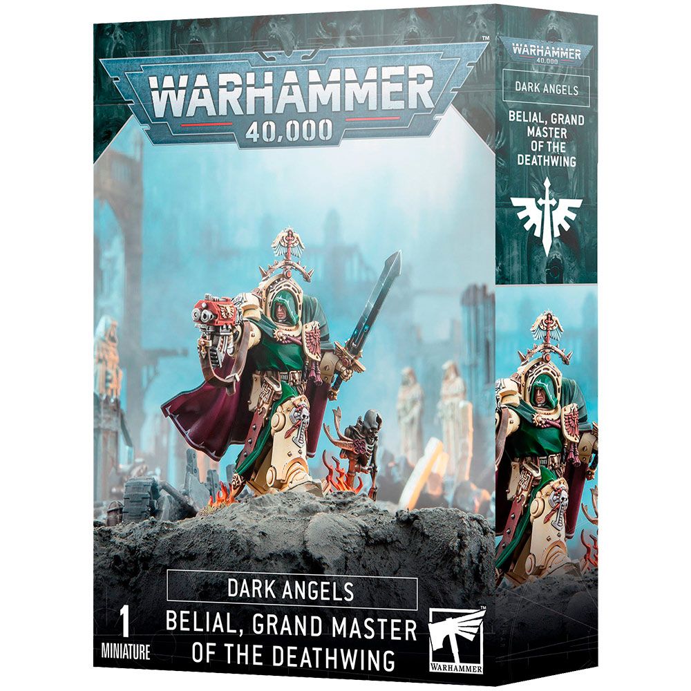 Набор миниатюр Warhammer Games Workshop Dark Angels: Belial, Grand Master of the Deathwing 44-23 - фото 1