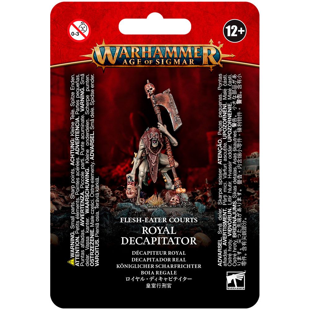 Набор миниатюр Warhammer Games Workshop Flesh-Eater Courts: Royal Decapitator 91-69 - фото 1