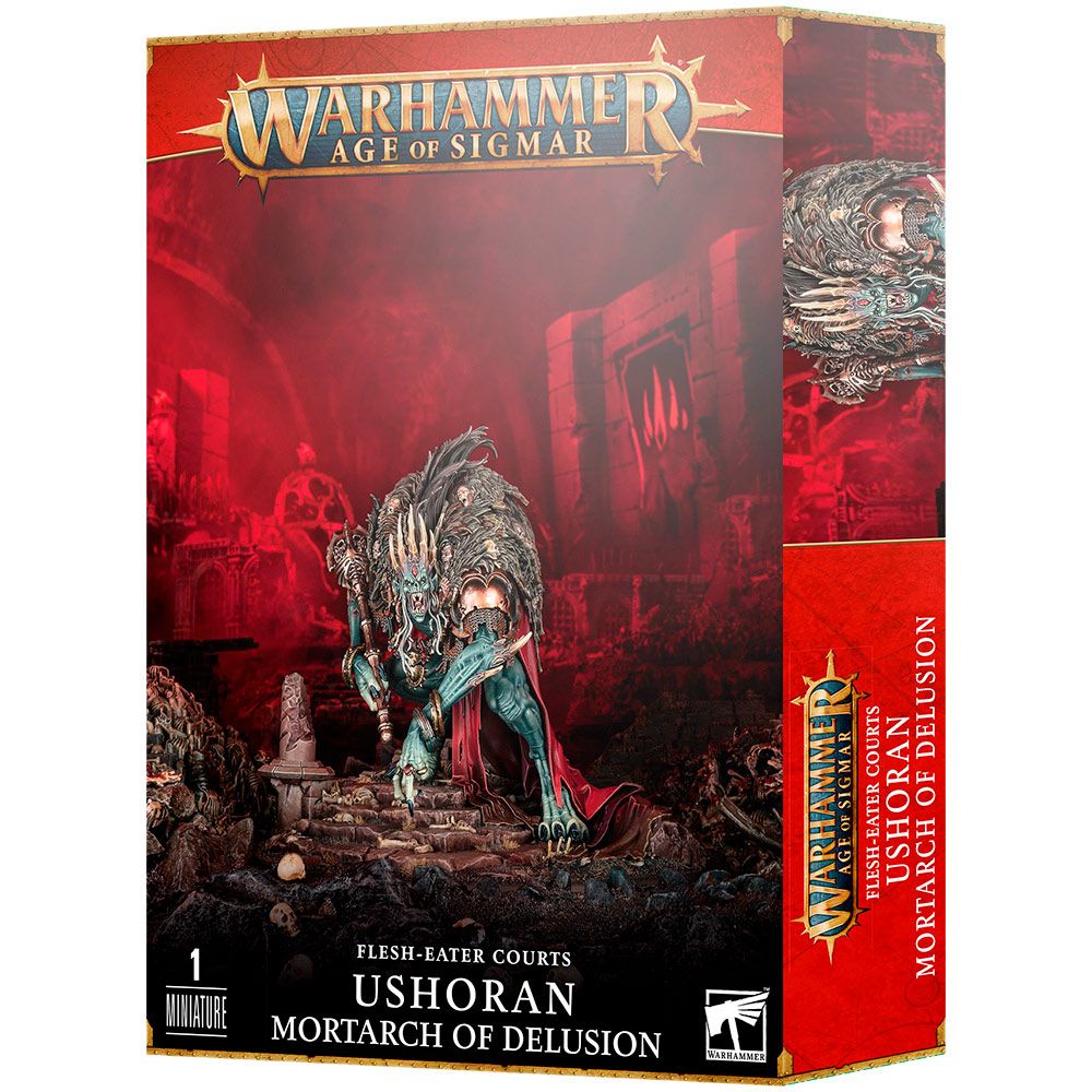 Набор миниатюр Warhammer Games Workshop Flesh-Eater Courts: Ushoran Mortarch of Delusion 91-71 - фото 1