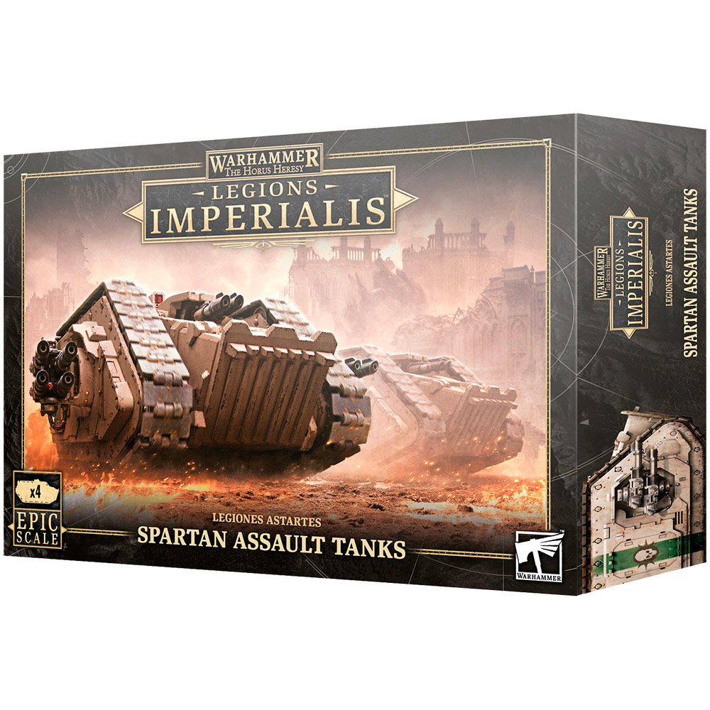Набор миниатюр Warhammer Games Workshop Legions Imperialis: Spartan Assault Tanks 03-56