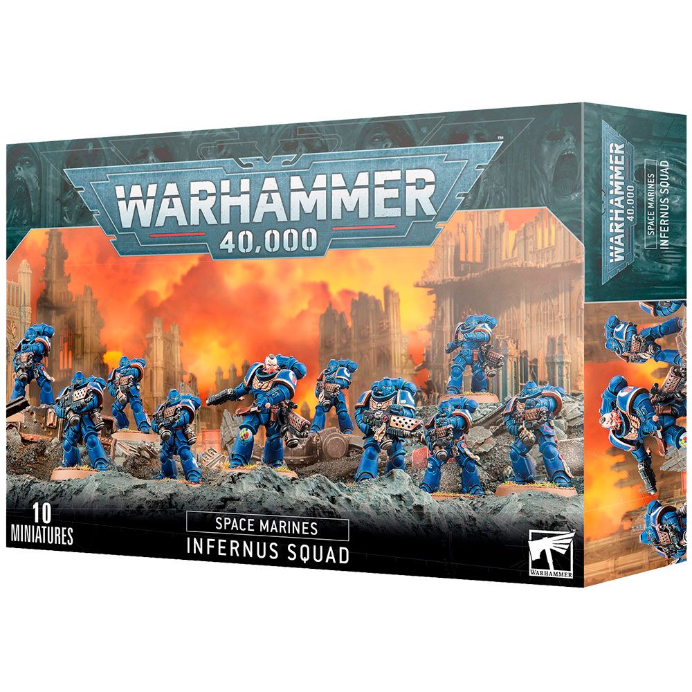 Набор миниатюр Warhammer Games Workshop Space Marines: Infernus Squad 48-26