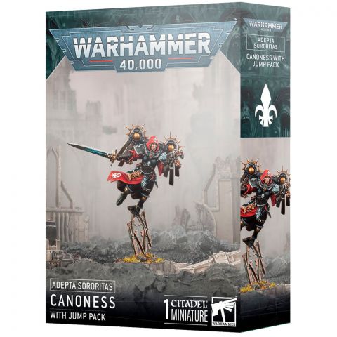 Adepta Sororitas: Canoness with Jump Pack