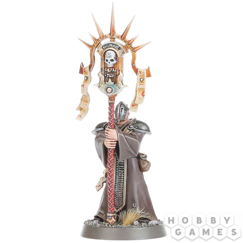 Warhammer Age Of Sigmar – Stormcast Eternals: Reclusians – Kit De 3 Miniaturas Con Memoriams, 48 Componentes