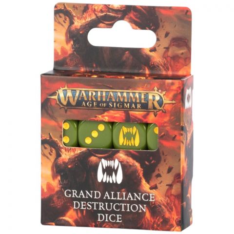 Age of Sigmar: Grand Alliance Destruction Dice Set