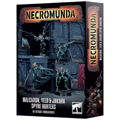 Necromunda: Malcadon, Yeld & Jakara Spyre Hunter