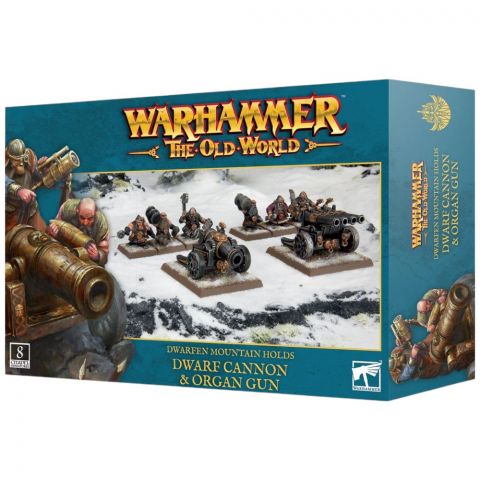 The Old World: Dwarfen Mountain Holds Dwarf Cannon & Organ Gun