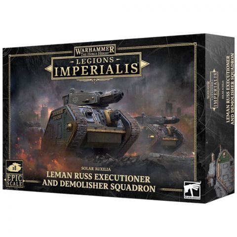 Solar Auxilia: Leman Russ Executioner and Demolisher Squadron