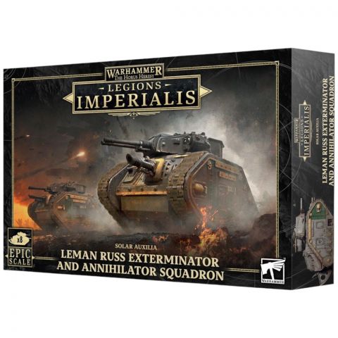 Solar Auxilia: Leman Russ Exterminator and Annihilator Squadron