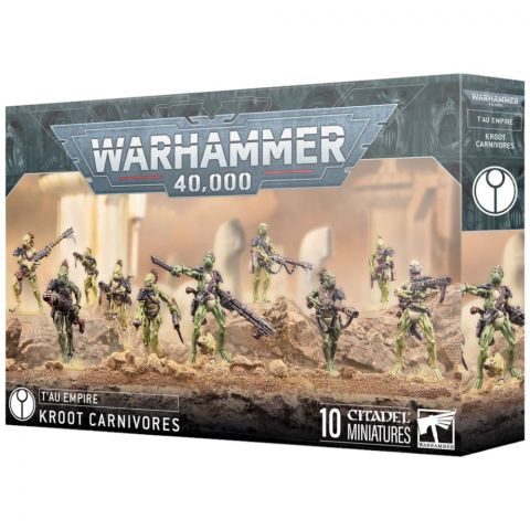 T'au Empire: Kroot Carnivore Squad