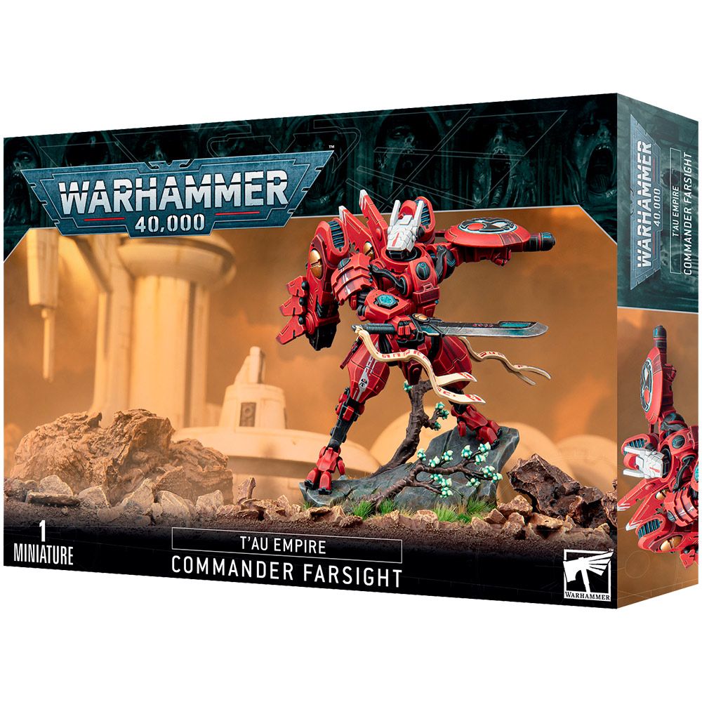 

Набор миниатюр Warhammer Games Workshop, T'au Empire: Commander Farsight