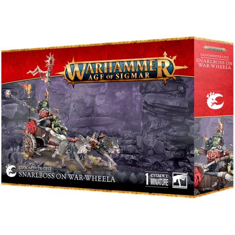Gloomspite Gitz: Snarlboss on War-Wheela