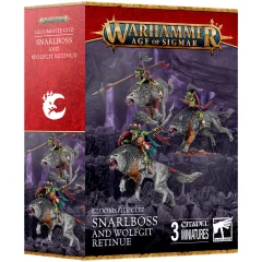 Gloomspite Gitz: Snarlboss and Wolfgit Retinue