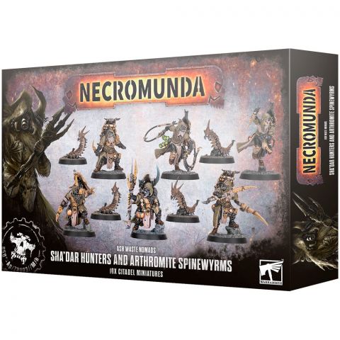 Necromunda: Sha'dar Hunters and Arthromite Spinewyrms