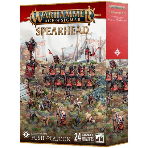 Spearhead: Cities Of Sigmar. Fusil-Platoon