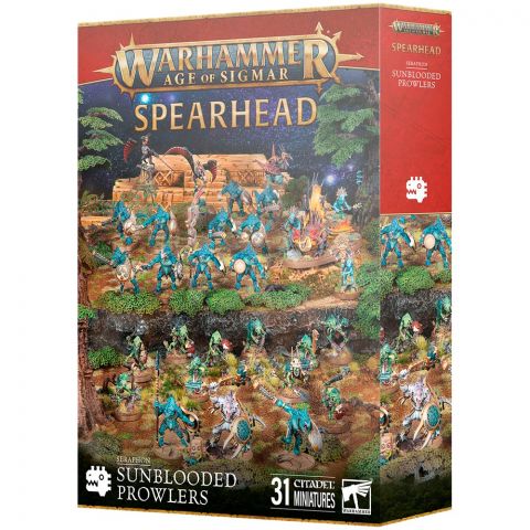 Spearhead: Seraphon. Sunblooded Prowlers