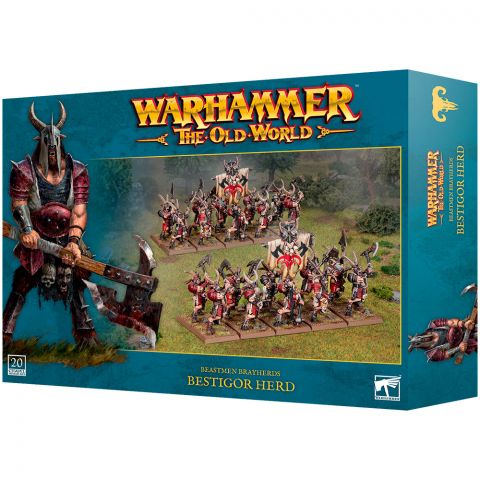 The Old World: Beastmen Brayherds Bestigor Herd