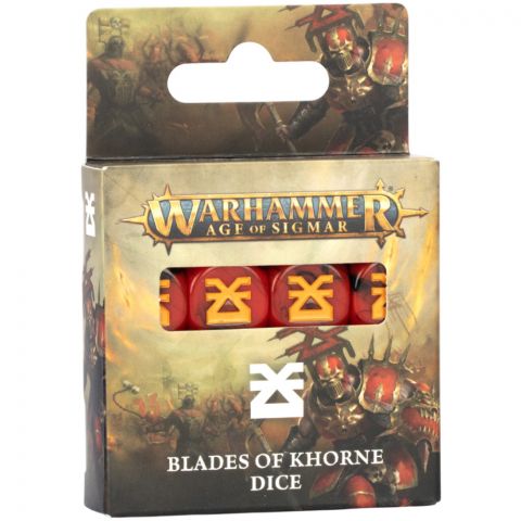 Blades of Khorne Dice Set