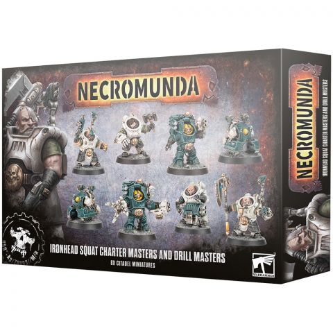 Necromunda: Ironhead Squat Charter Masters and Drill Masters