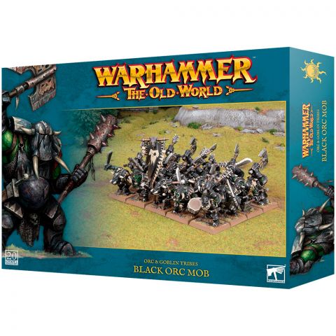 The Old World: Orc & Goblin Tribes Black Orc Mob