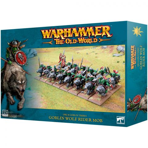 The Old World: Orc & Goblin Tribes Goblin Wolf Rider Mob