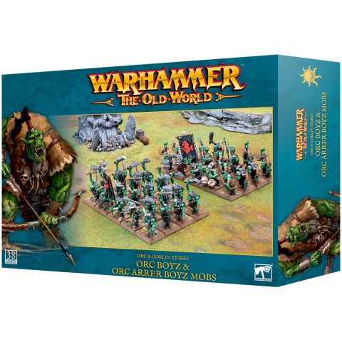 The Old World: Orc & Goblin Tribes Orc Boyz & Orc Arrer Boyz Mobs