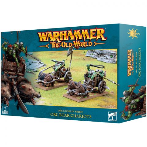 The Old World: Orc & Goblin Tribes Orc Boar Chariots