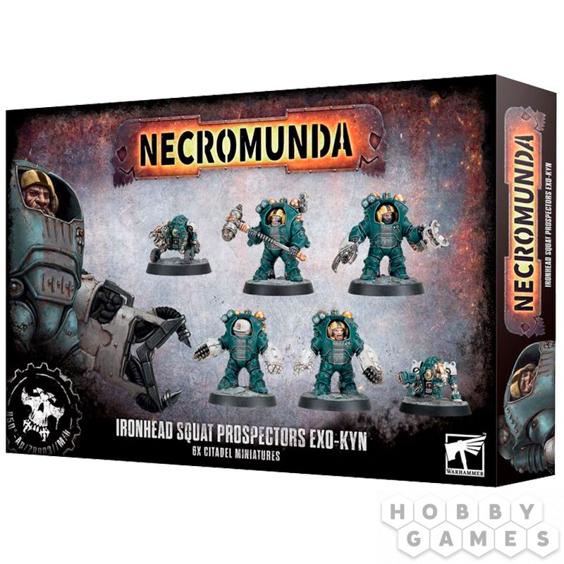 Necromunda Ironhead Squat Prospectors Exo Kyn necromunda-ironhead-squat-prospectors-exo-kyn