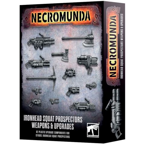 Necromunda: Ironhead Squat Prospectors Weapons & Upgrades