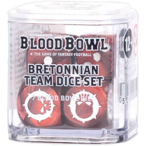 Blood Bowl: Bretonnian Team Dice Set