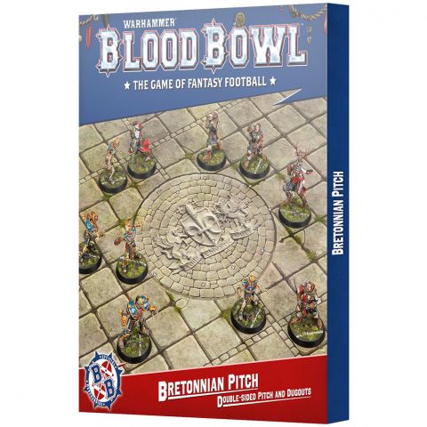 Blood Bowl: Bretonnian Pitch & Dugouts