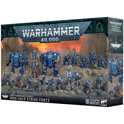 Space Marines Battleforce: Iron Halo Strike Force