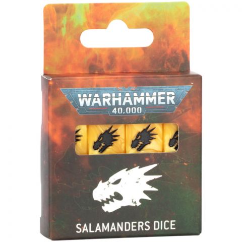Salamanders Dice Set