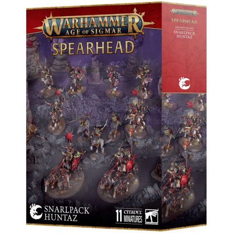 Spearhead: Gloomspite Gitz. Snarlpack Huntaz