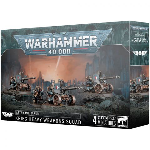 Astra Militarum: Krieg Heavy Weapons Squad