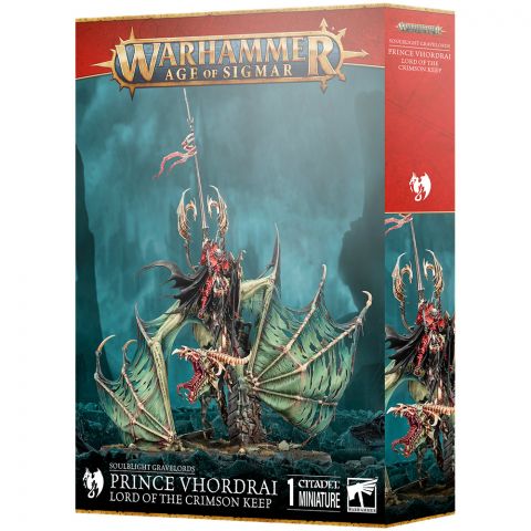 Soulblight Gravelords: Prince Vhordrai Lord Of Crimson Keep