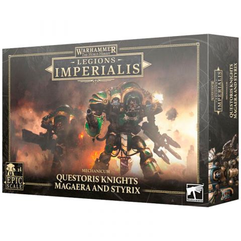 Legions Imperialis: Mechanicum Questoris Knights Magaera and Styrix