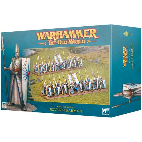 The Old World: High Elf Realms Elven Spearmen