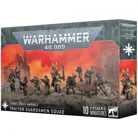 Chaos Space Marines: Traitor Guardsmen Squad