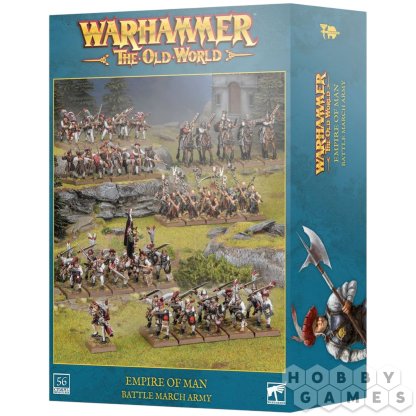 The Old World: Empire Of Man Battle March Army