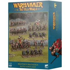 The Old World: Beastmen Brayherds Battle March Army