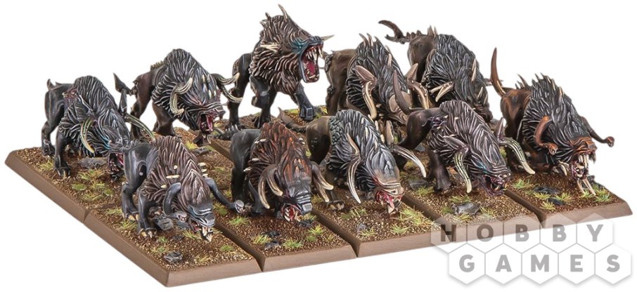 The Old World: Beastmen Brayherds Battle March Army фото 8