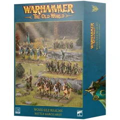 The Old World: Wood Elf Realms Battle March Army