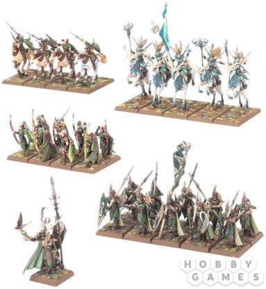 The Old World: Wood Elf Realms Battle March Army фото 2