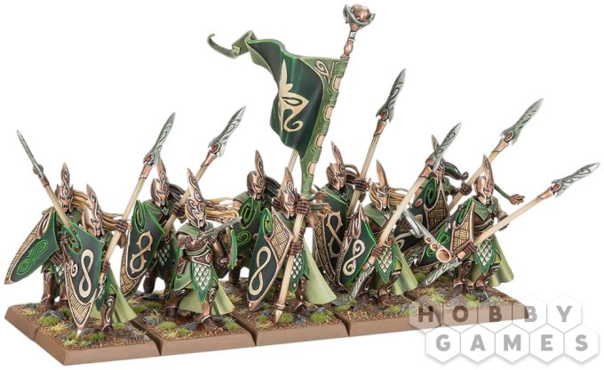The Old World: Wood Elf Realms Battle March Army фото 4