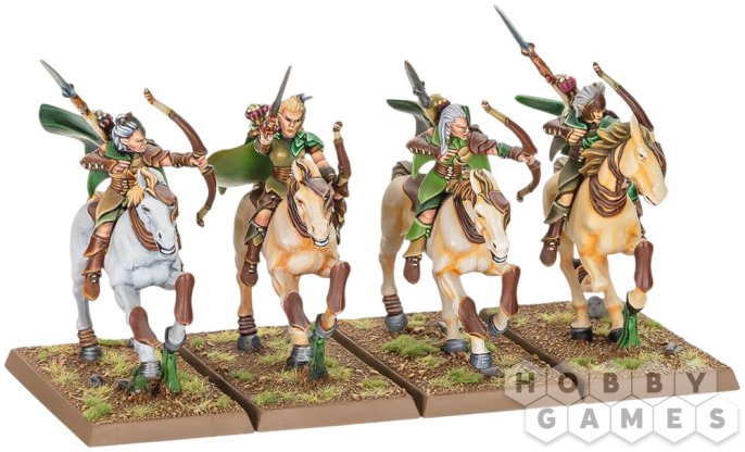 The Old World: Wood Elf Realms Battle March Army фото 7
