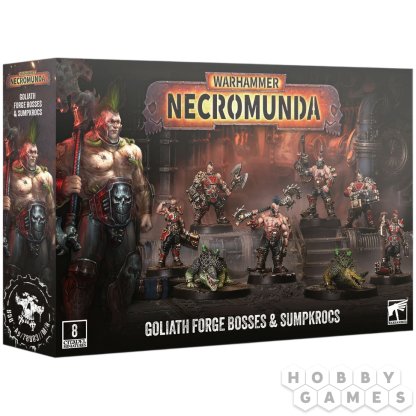 Necromunda: Goliath Forge Bosses &amp; Sumpkrocs