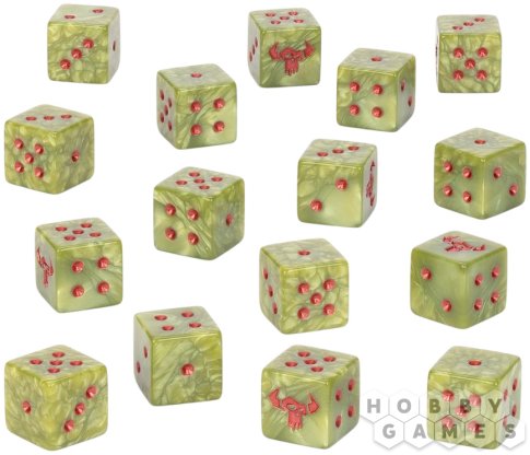 Orks Dice Set фото 2